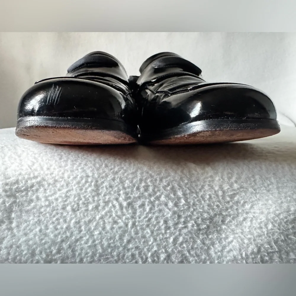 Andrew Fezza Size 10 1/2 Men’s Black Leather Dresss Shoes.